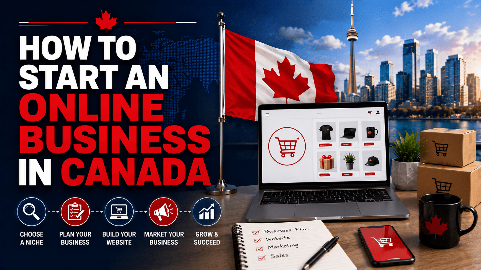 How to Start an Online Business in Canada