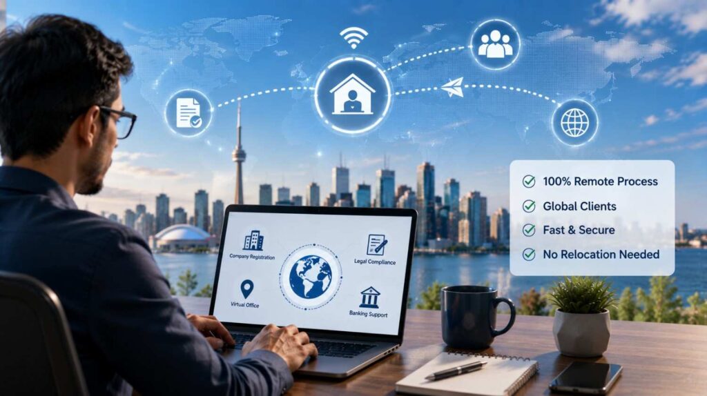 Remote Business Setup No Relocation Needed
