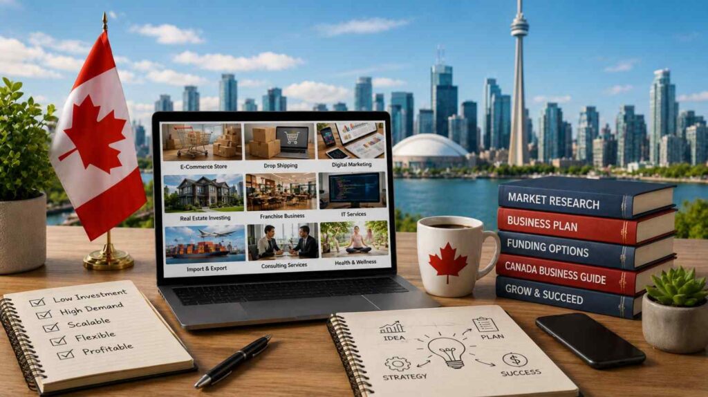 Best Business Ideas in Canada for Indian Entrepreneurs