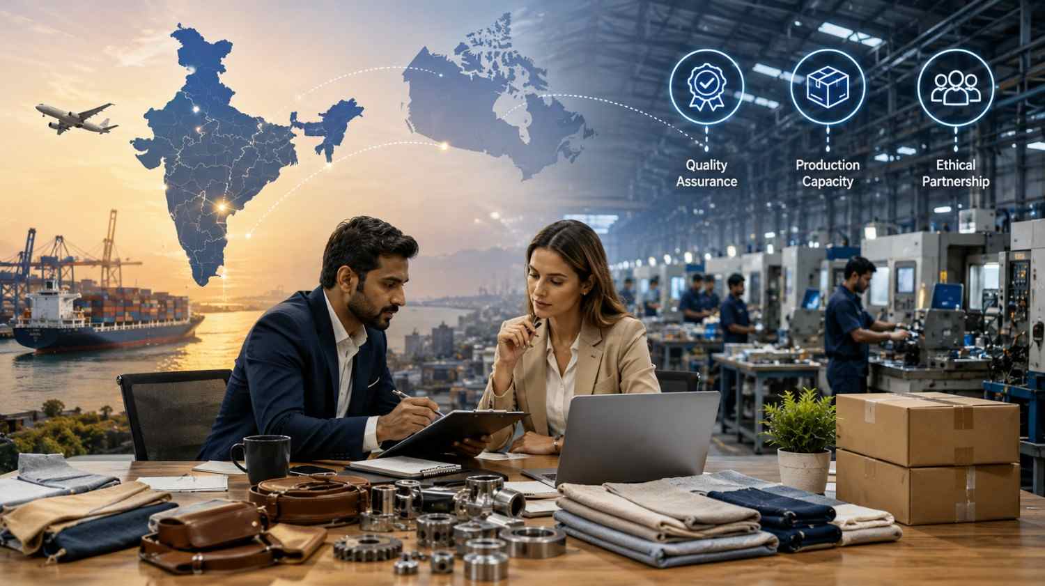 Finding Reliable Manufacturing Hubs in India for Canadian Importer
