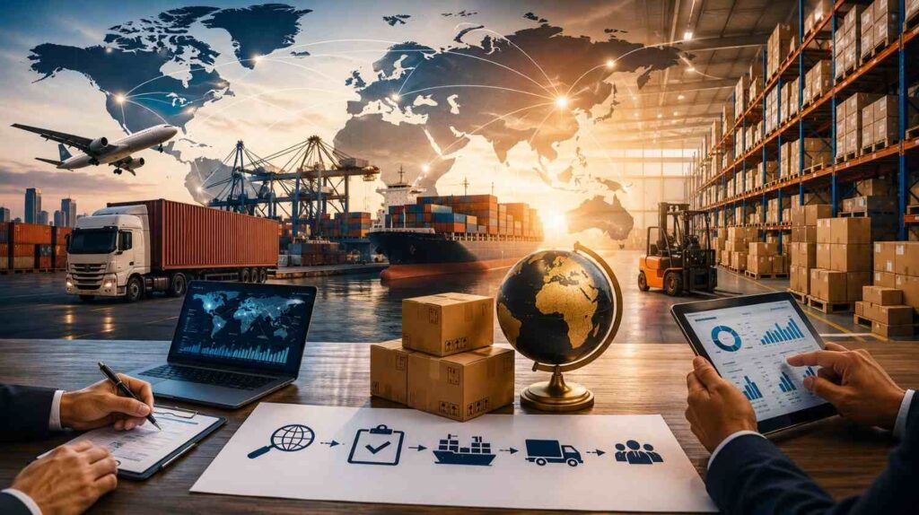 Global Sourcing Wholesale Procurement Logistics Vendor Management for Canadian Indian Businesse