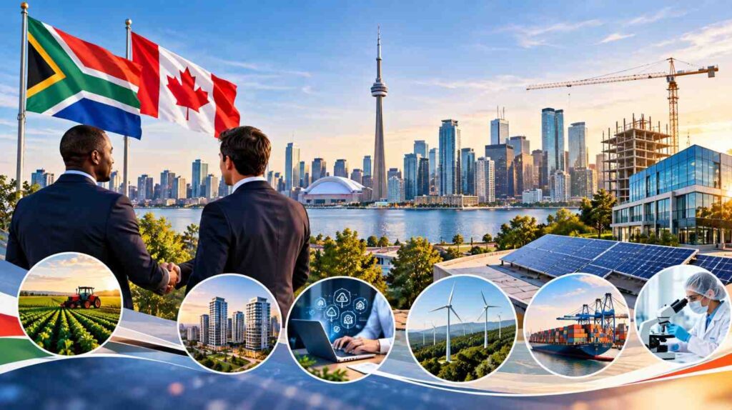 Best Canadian Industries for South African Investors