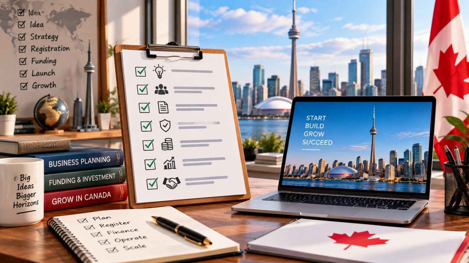Checklist for Launching a Startup in Canada