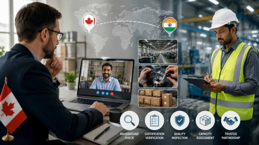 Remote Supplier Verification How Canadian Businesses Can Vet Indian Manufacturer